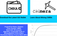 CMRA币-显卡矿机和CPU挖矿的新币，挖矿教程发布！
